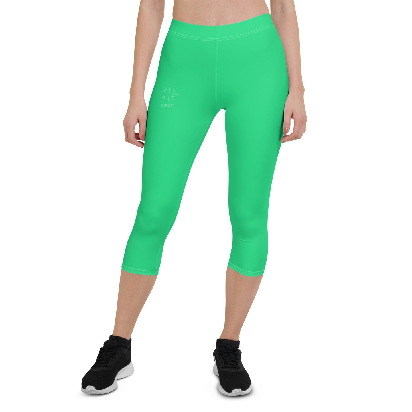 Viridian Vision FLAKOUT Sport Women's Capri Leggings - FLAKOUT