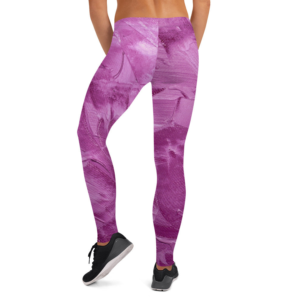 Ebonized Mulberry Women's Leggings - FLAKOUT