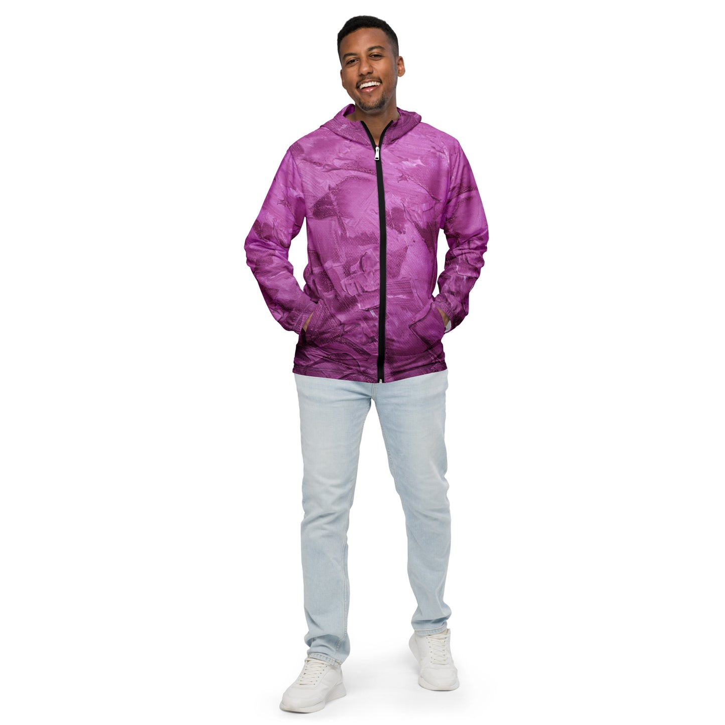 Ebonized Mulberry Waterproof Windbreaker - FLAKOUT