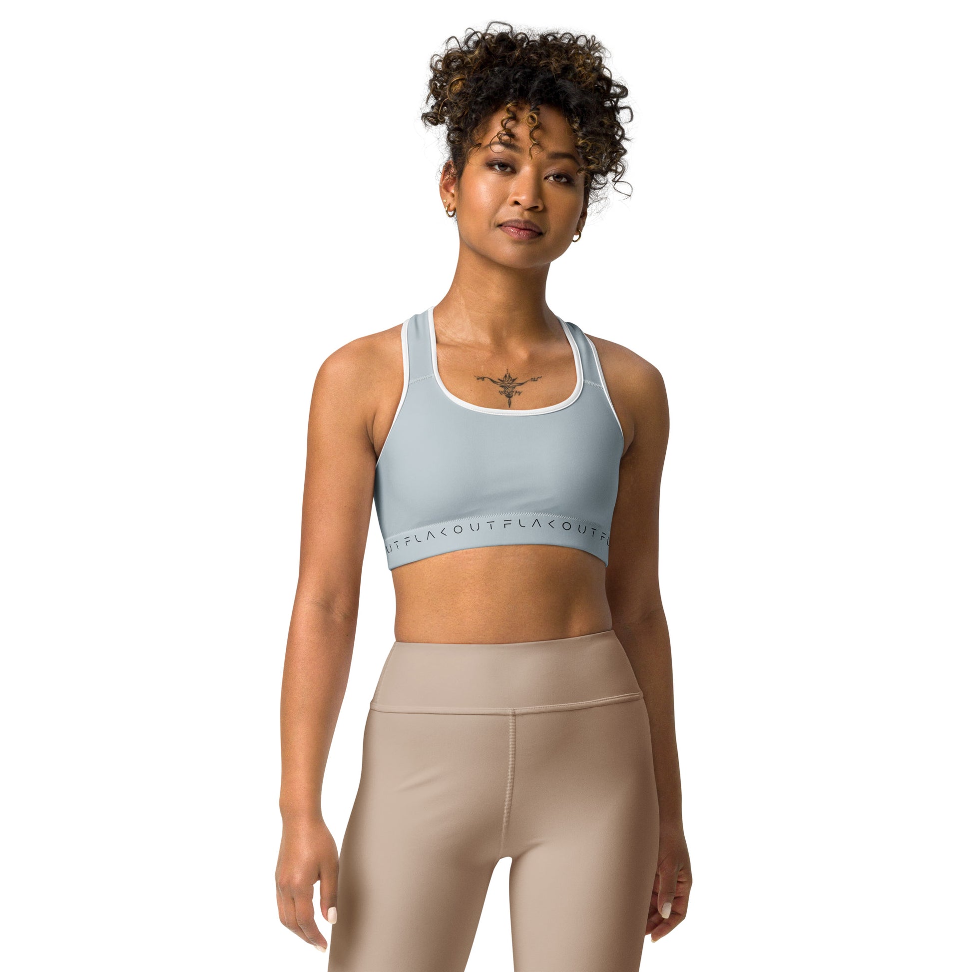 Silent Skyline Women's Sports Performance Bra - FLAKOUT