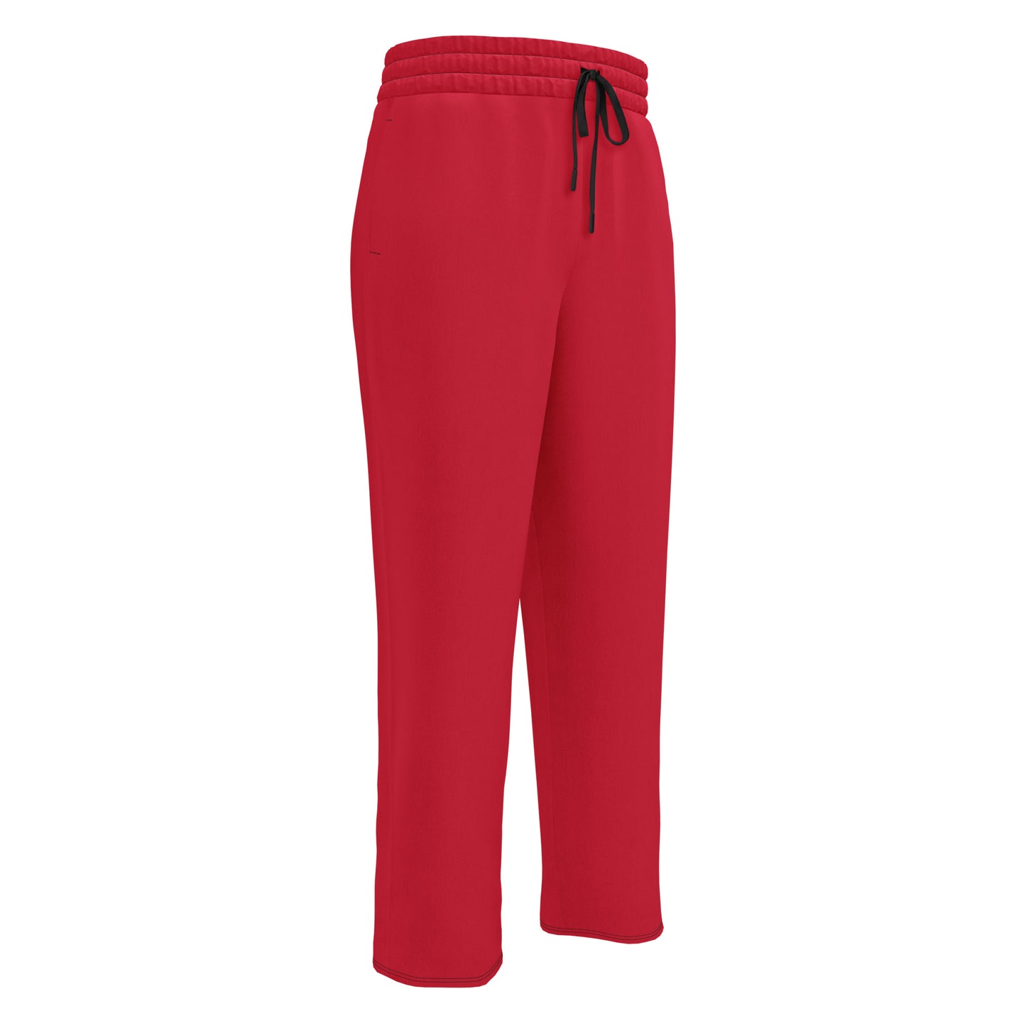 Unisex Wide-leg Recycled Joggers - Red - FLAKOUT