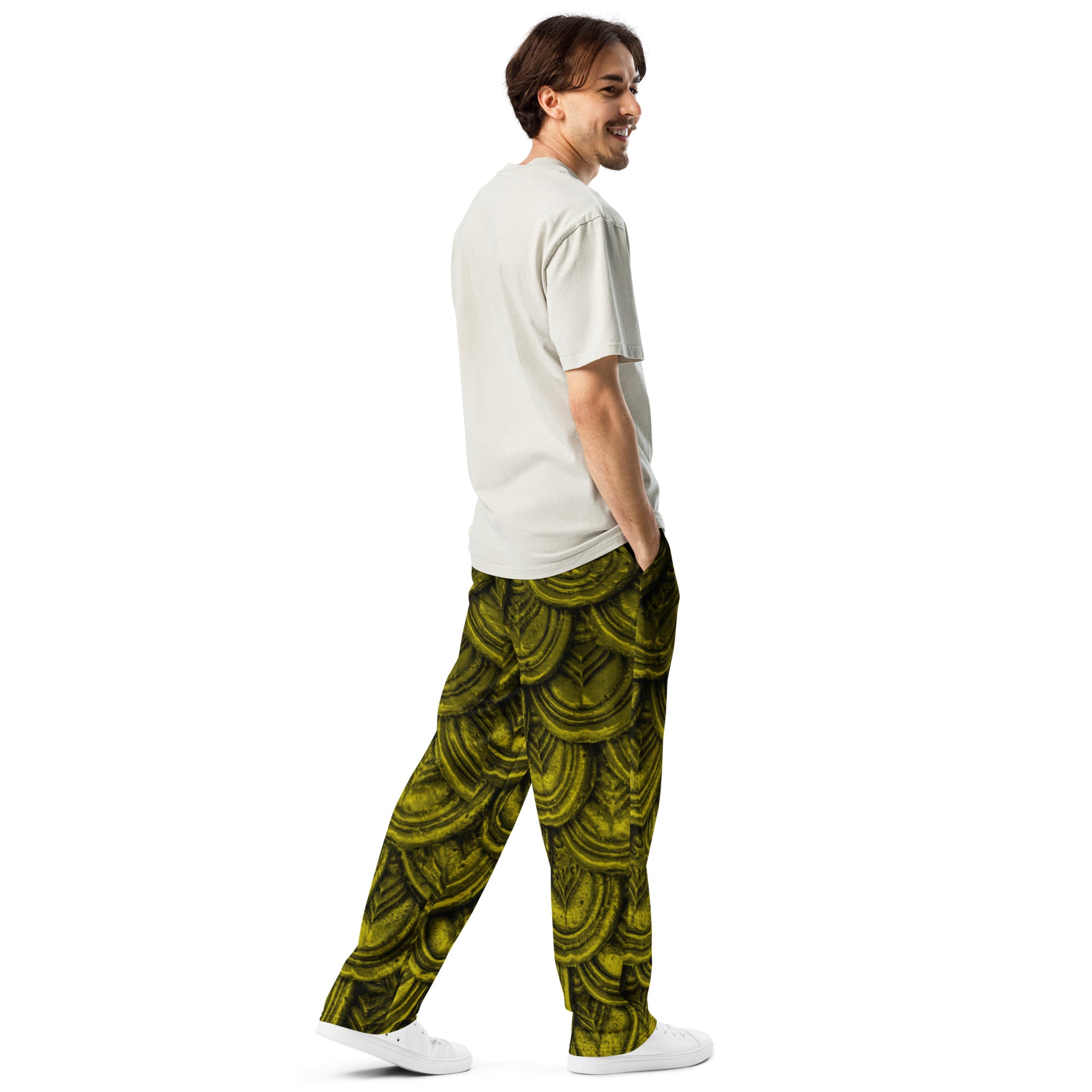 Riches Array Unisex Wide-leg Recycled Joggers - FLAKOUT