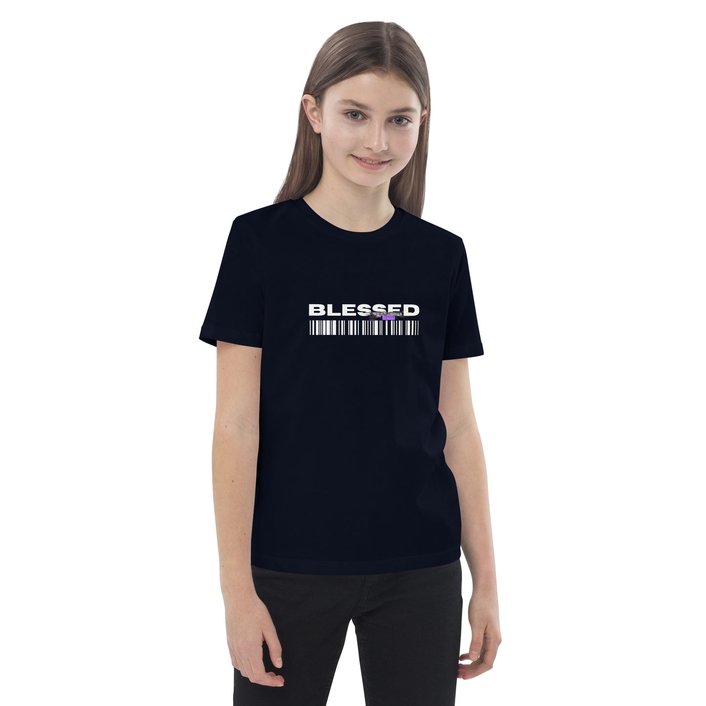 Divine Grace Blessed Kid's T-shirt - FLAKOUT