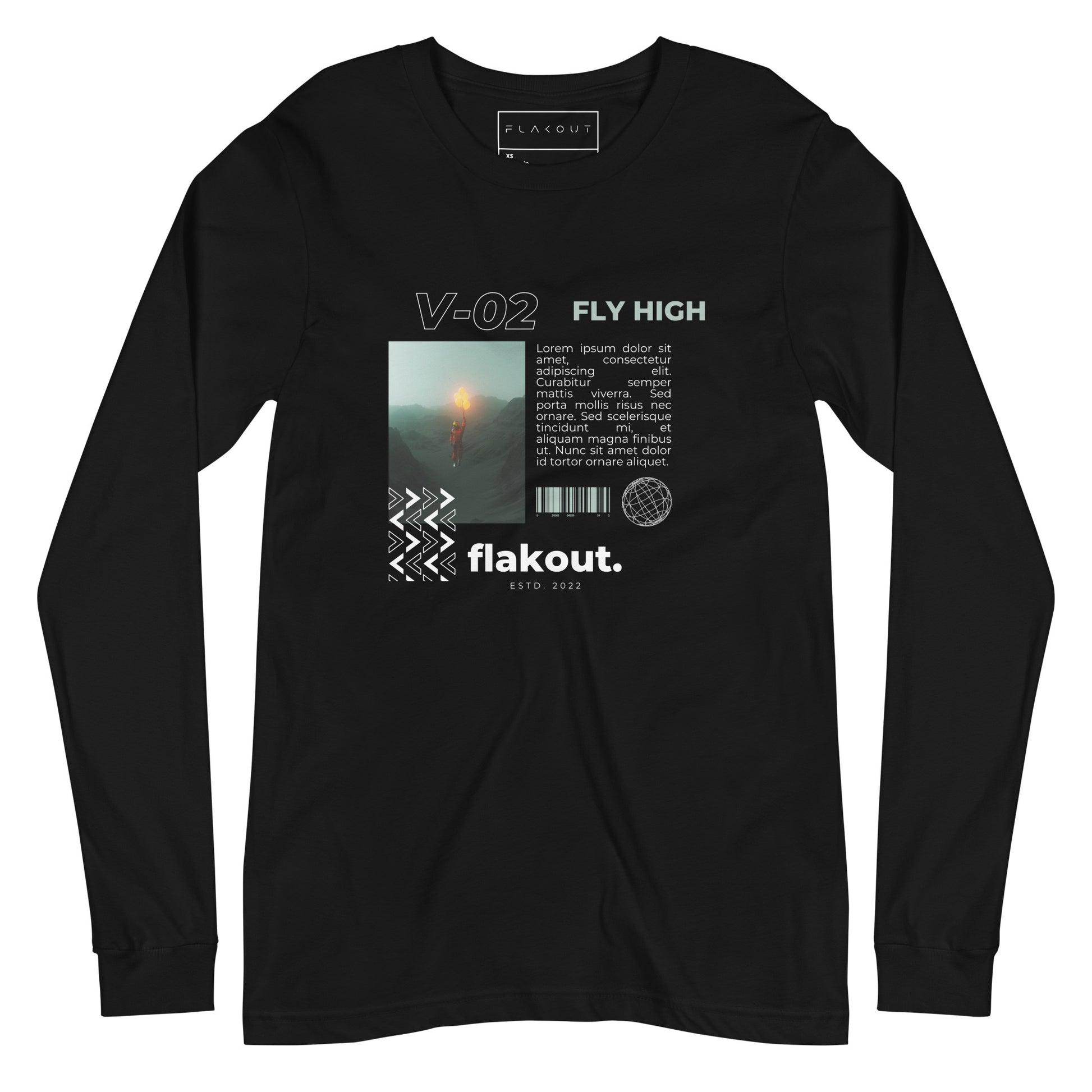 Fly High Voyager Long Sleeve Tee - FLAKOUT