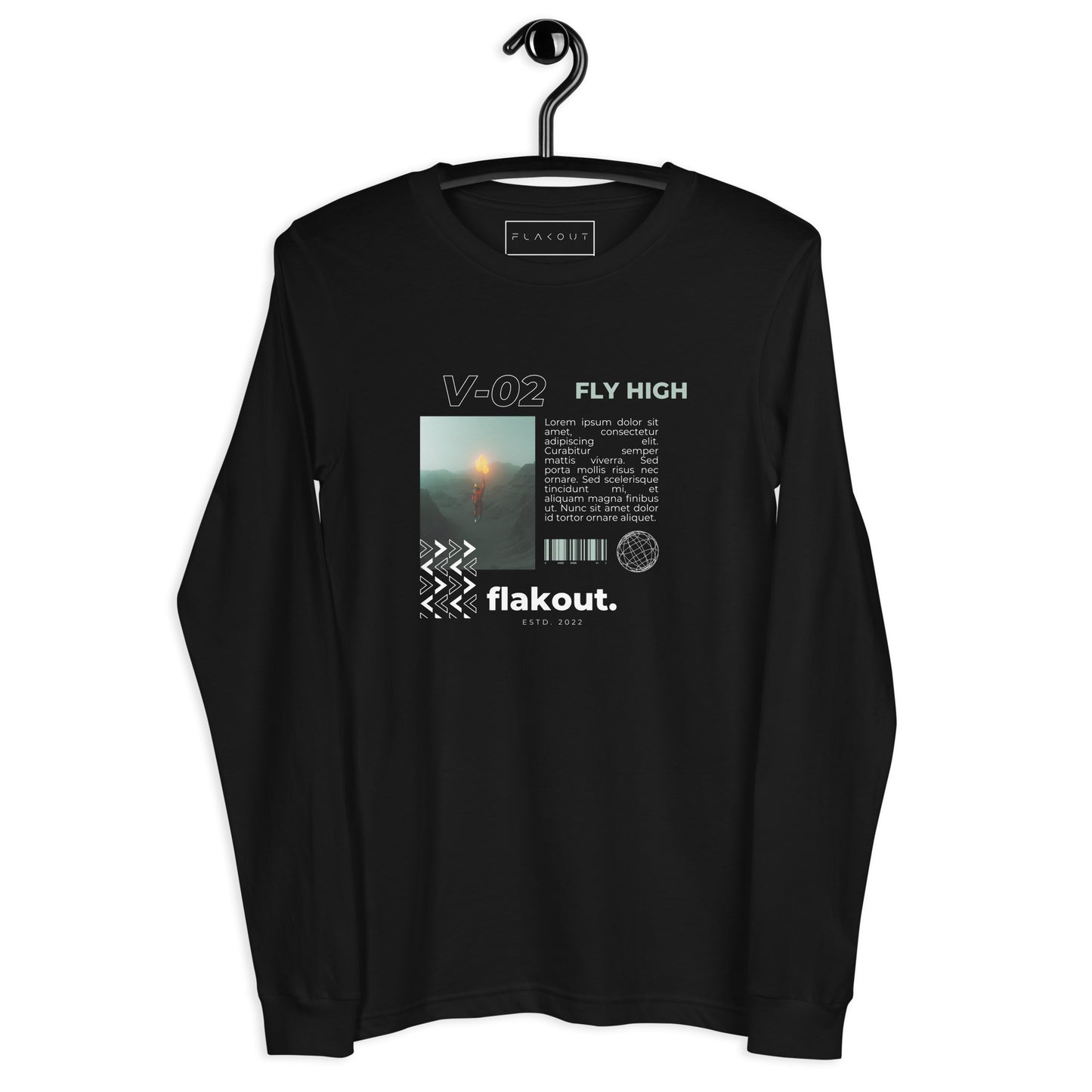 Fly High Voyager Long Sleeve Tee - FLAKOUT