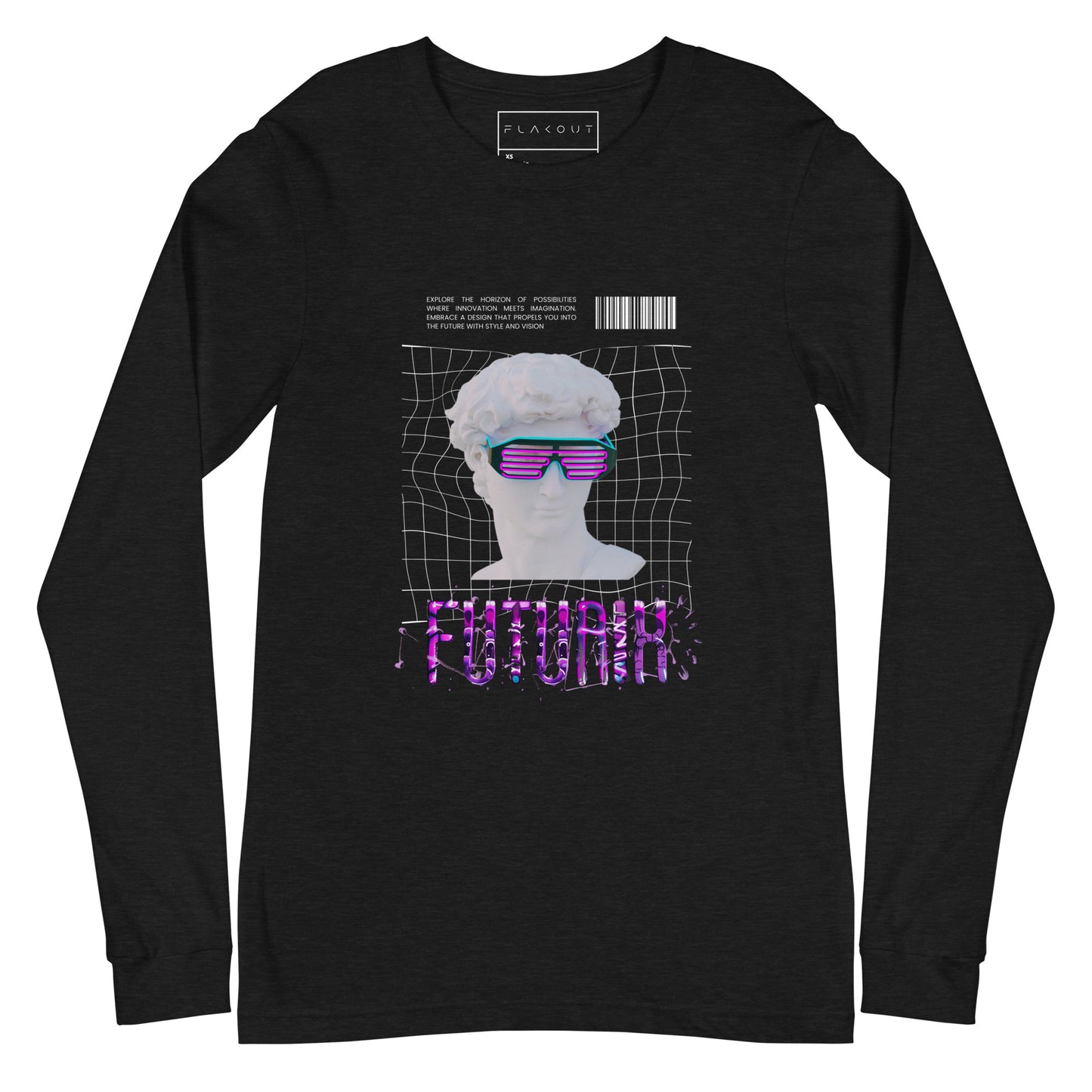 Futurix Unisex Long Sleeve Shirt - FLAKOUT