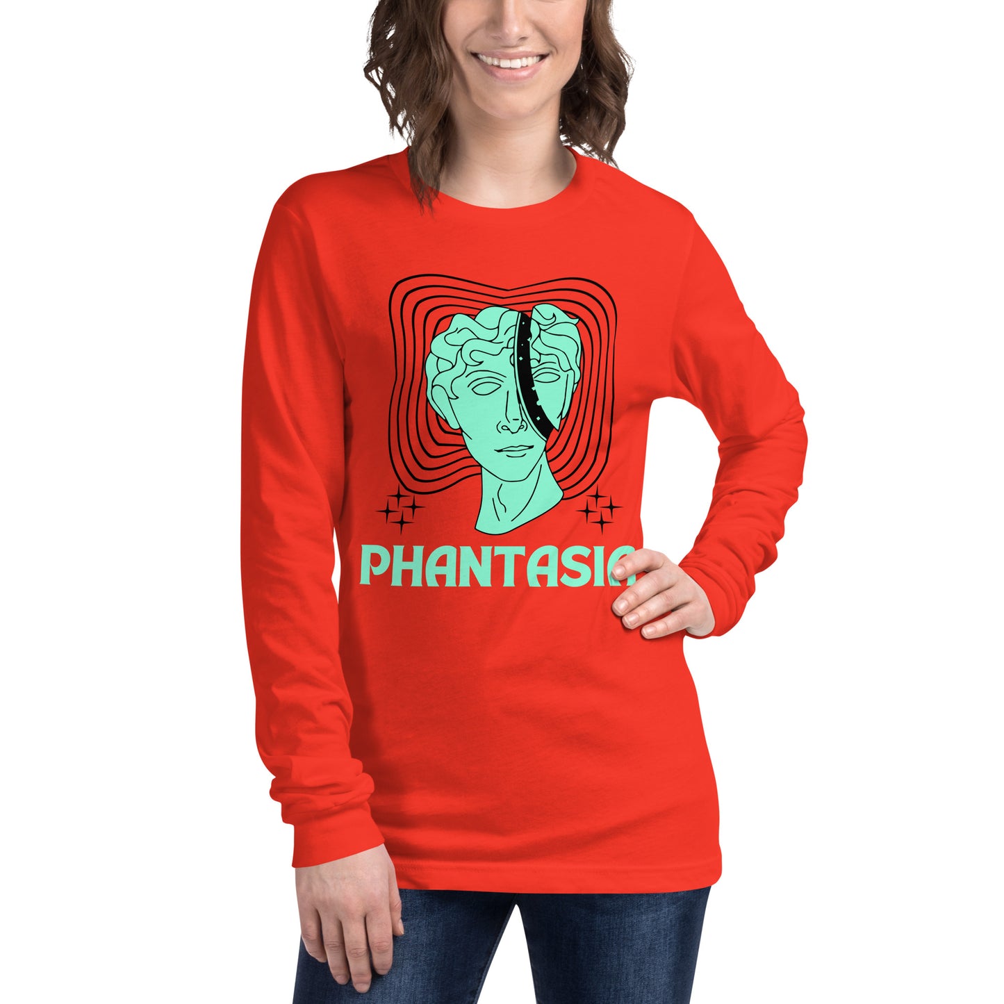 Phantasia Unisex Long Sleeve Shirt - FLAKOUT