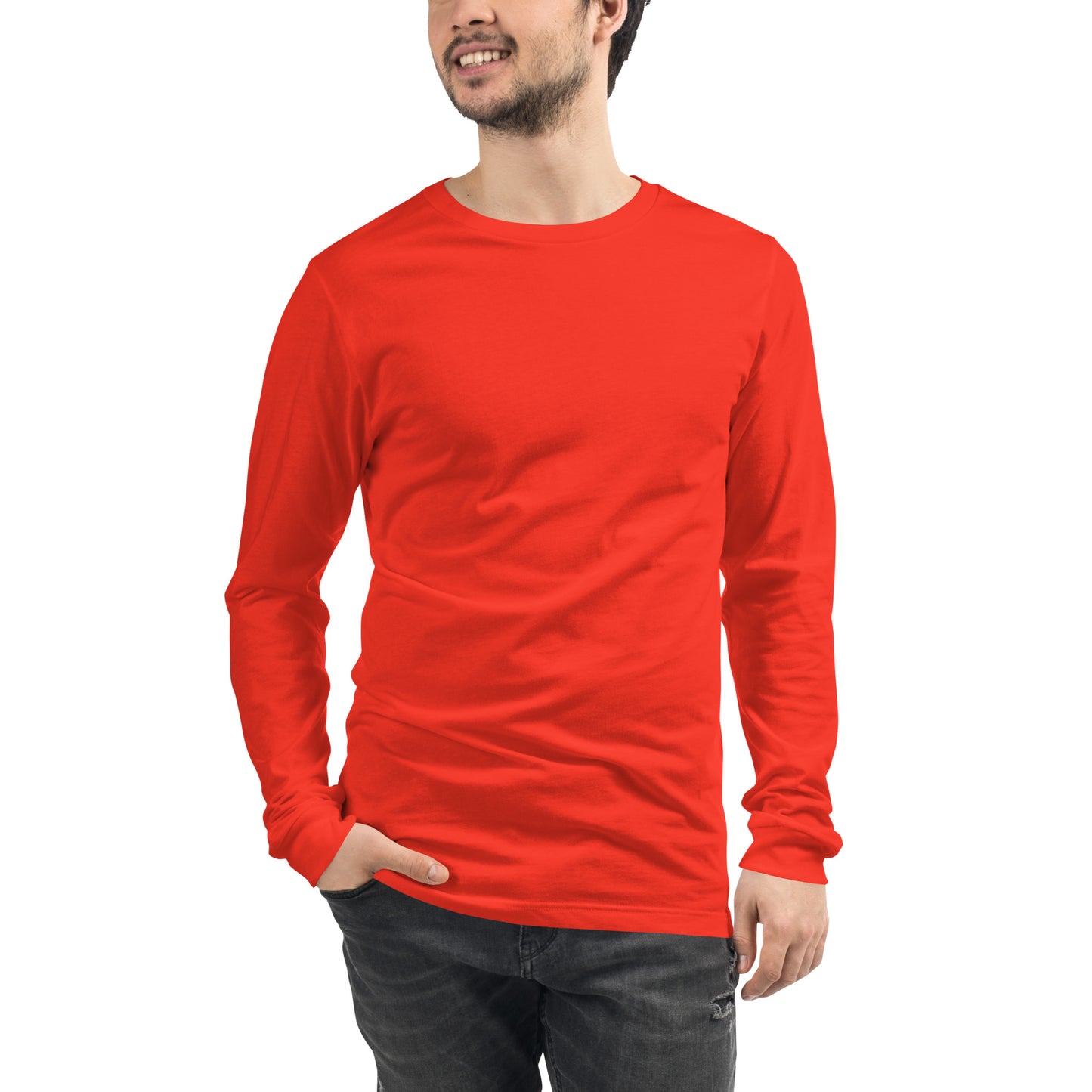 Rippled Unisex Long Sleeve Shirt - FLAKOUT