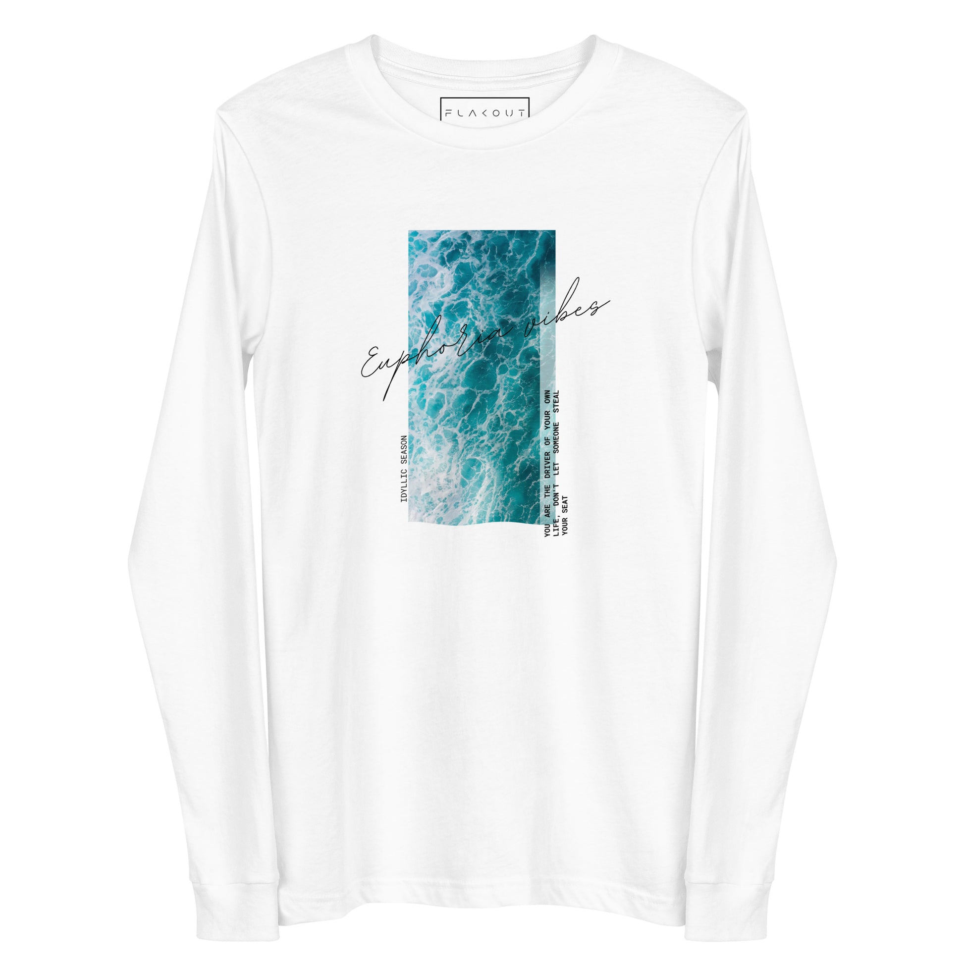 Long Sleeve Tee Euphoria Vibes - FLAKOUT