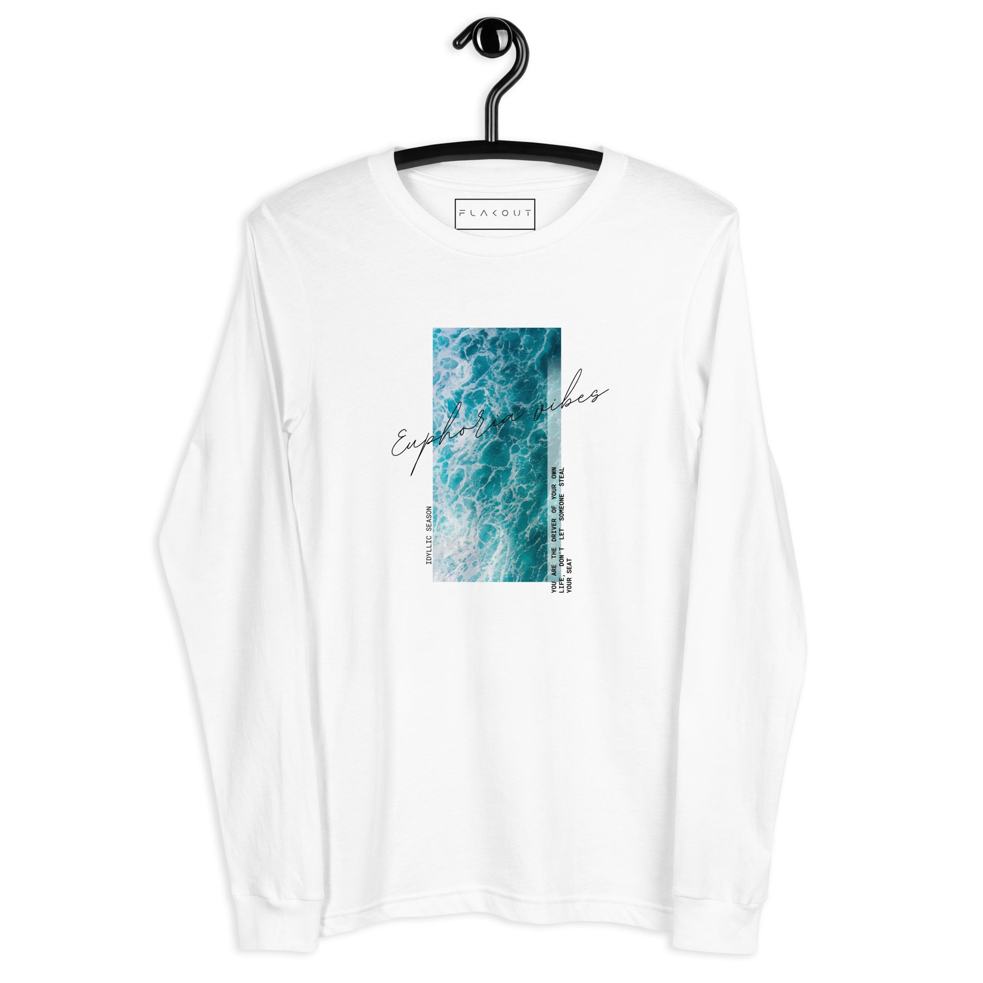 Long Sleeve Tee Euphoria Vibes - FLAKOUT