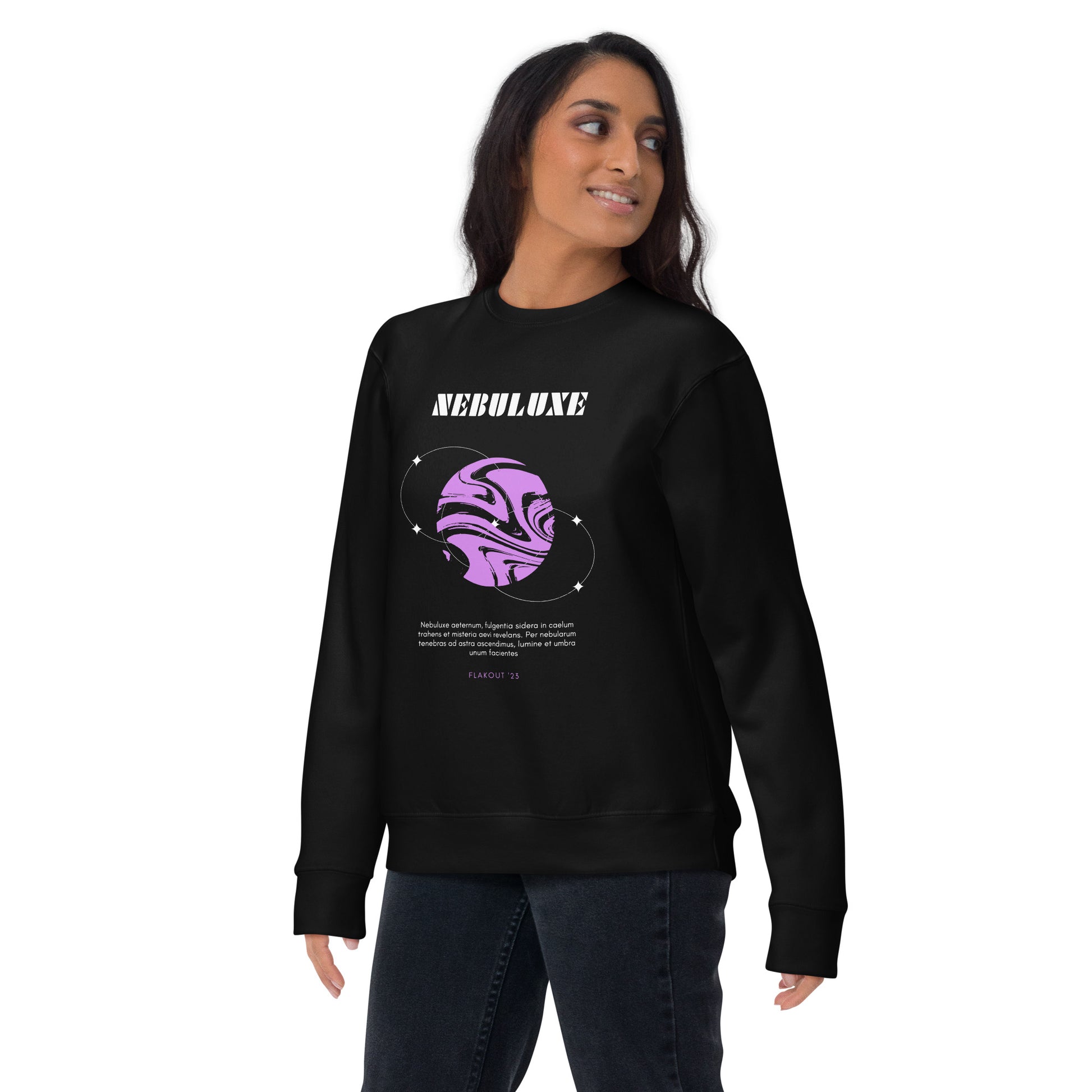 Nebuluxe Brilliance Sweatshirt - FLAKOUT