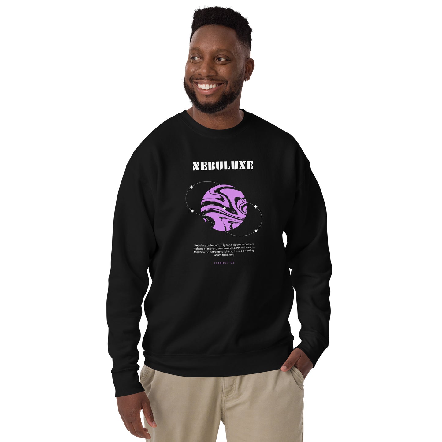 Nebuluxe Brilliance Sweatshirt - FLAKOUT