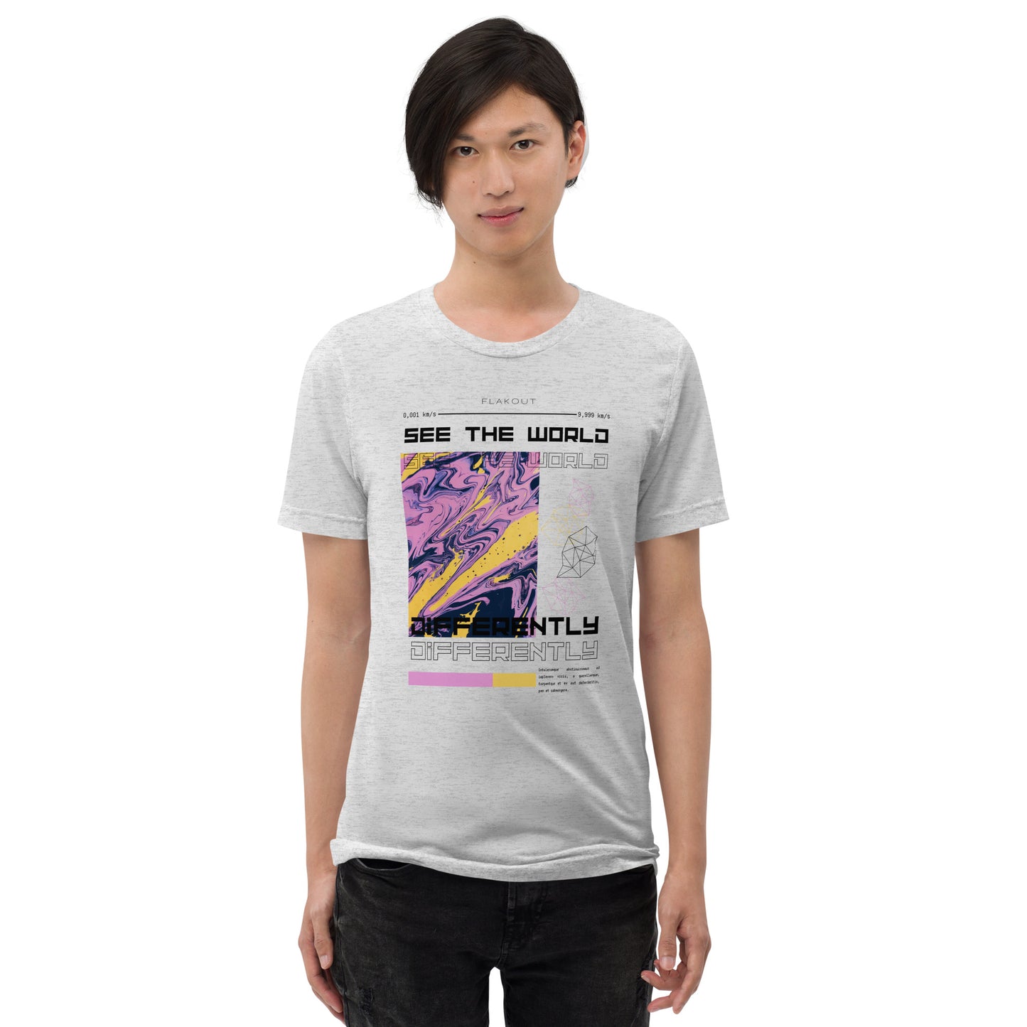 Divergent Horizon See The World Differently T-shirt - FLAKOUT