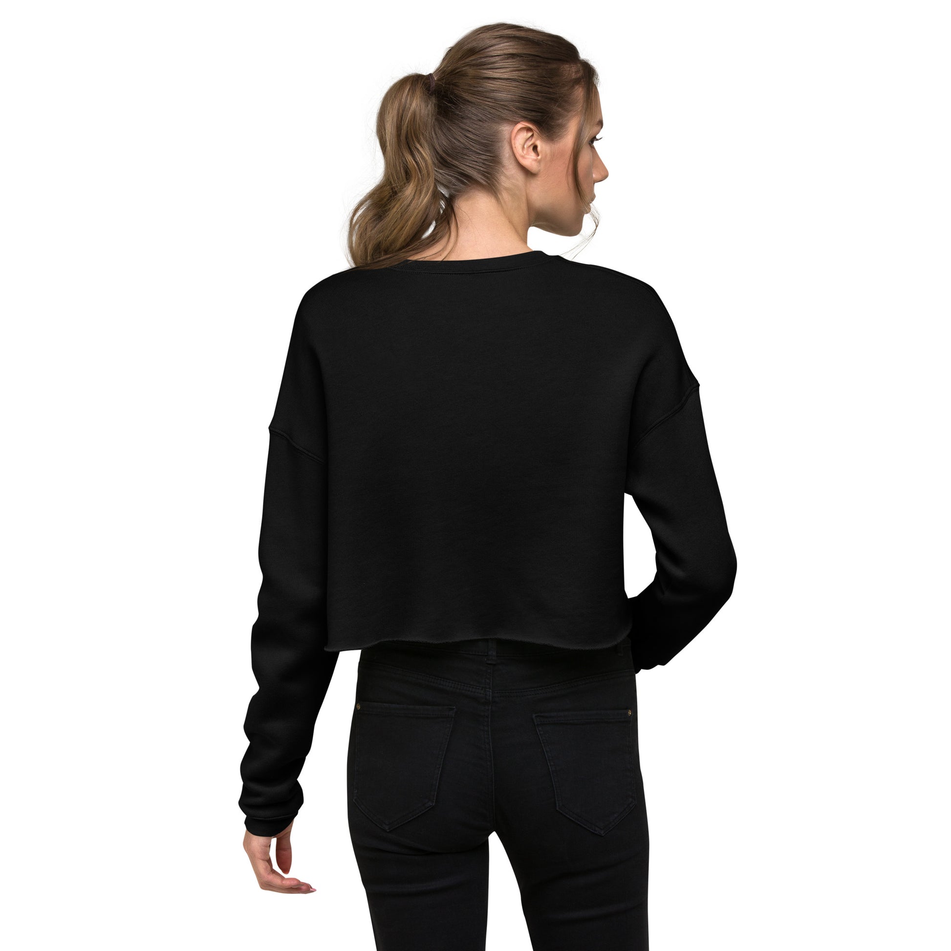 Zenithia Women's Crop Sweatshirt - FLAKOUT