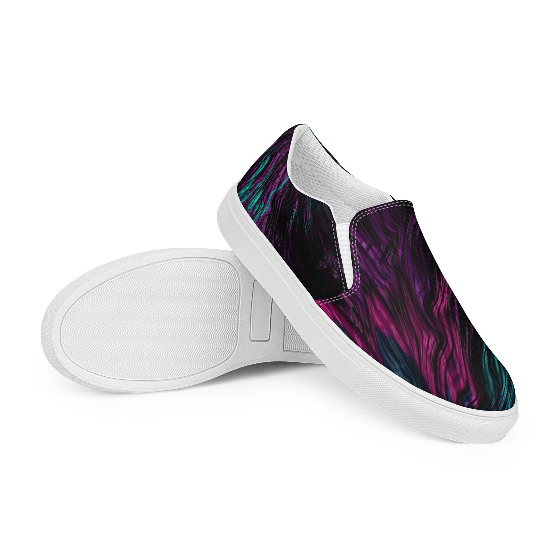 Harmony Fusion Women's Slip-On Canvas Shoes - FLAKOUT