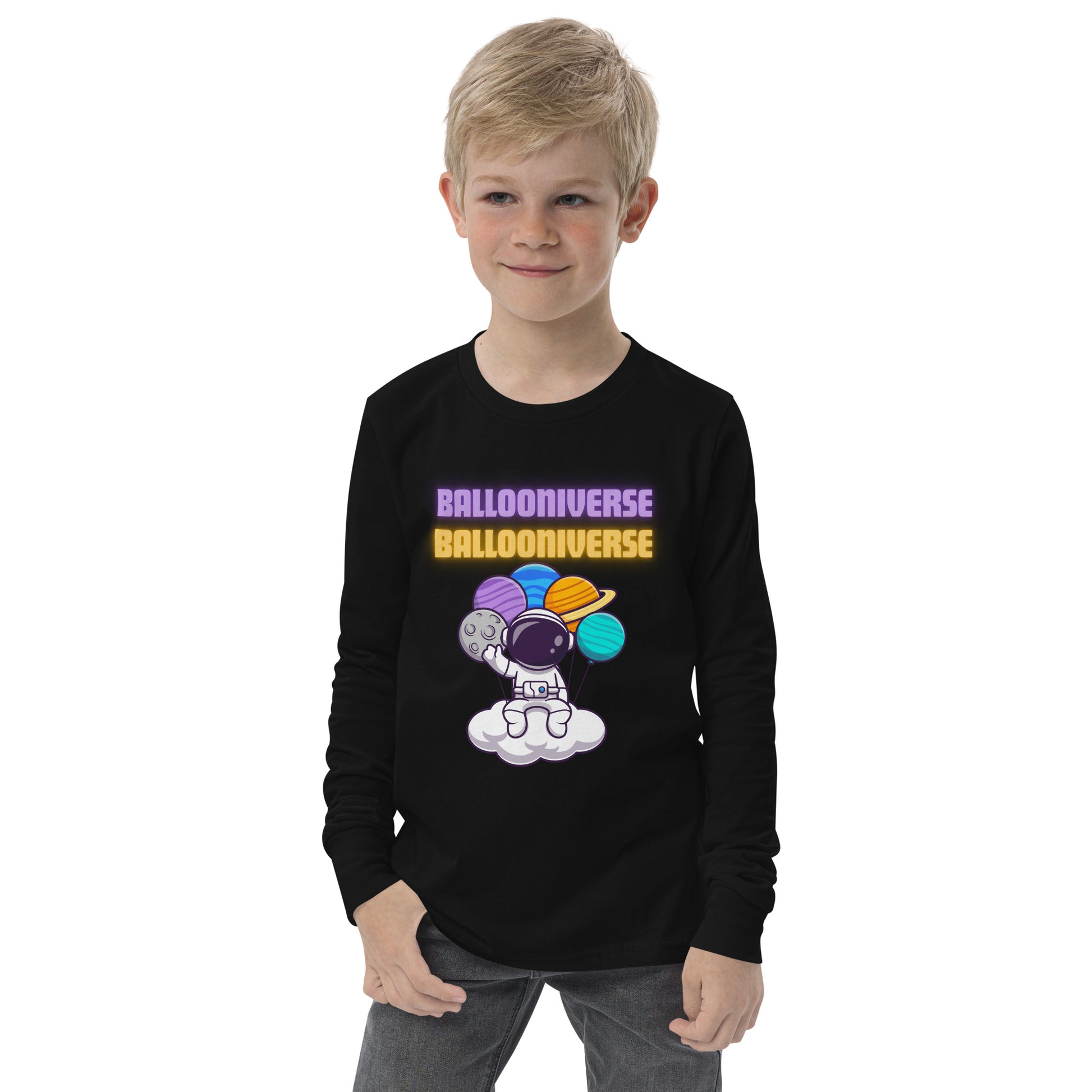 Ballooniverse Unisex Kid's Long Sleeve Tee - FLAKOUT