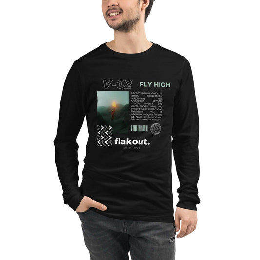 Fly High Voyager Long Sleeve Tee - FLAKOUT