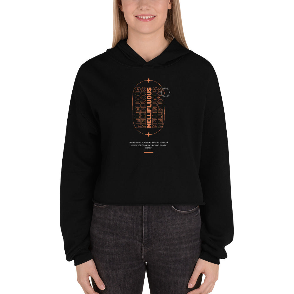 Tranquil Mellifluous Attire Women's Crop Hoodie - FLAKOUT