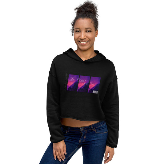 Women's Crop Hoodie The Future Is Yours - FLAKOUT